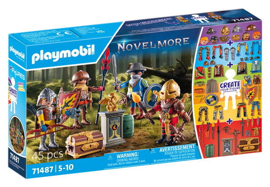 Playmobil My Figures Knights of Novelmore treasure chest sparks treasure hunts and storytelling