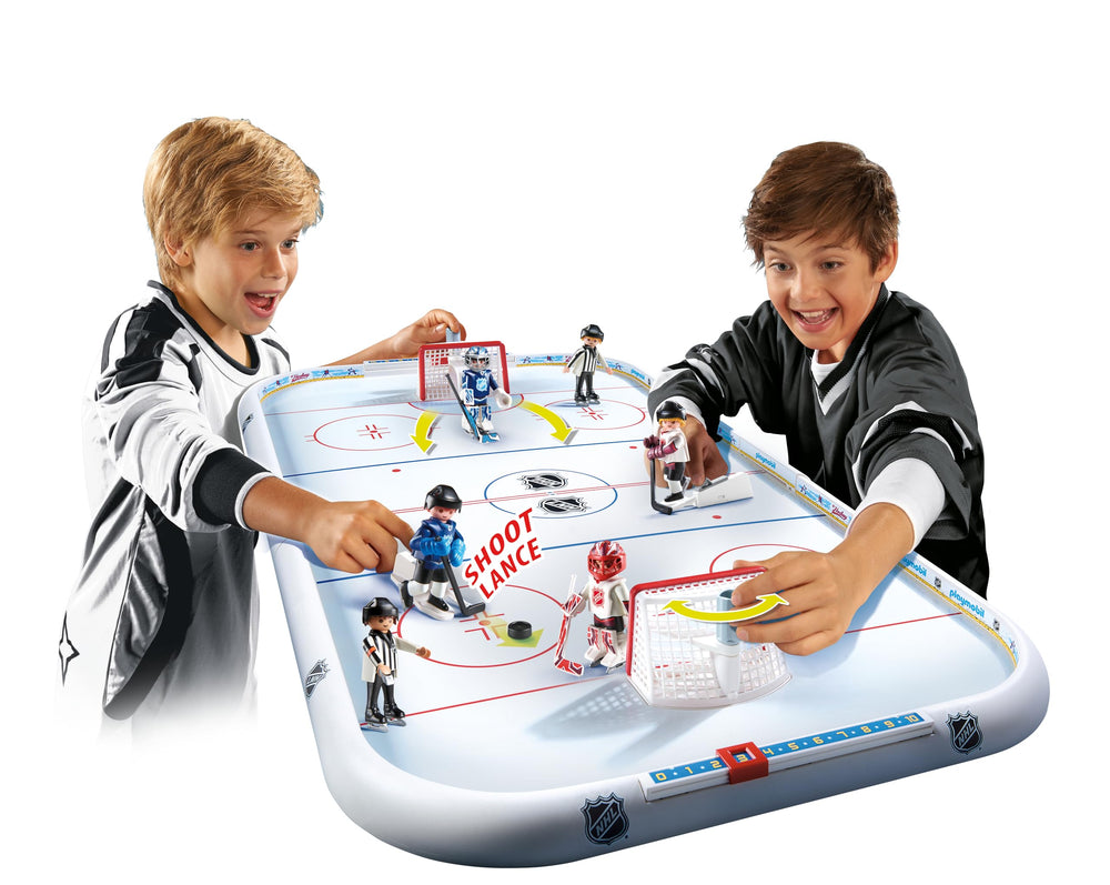 Playmobil NHL Hockey Arena logo decals for all 30 teams.