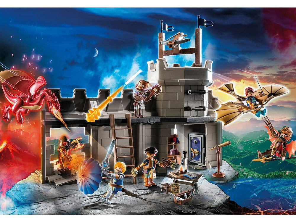 Playmobil Novelmore hang glider armor figure ready for action and adventures.