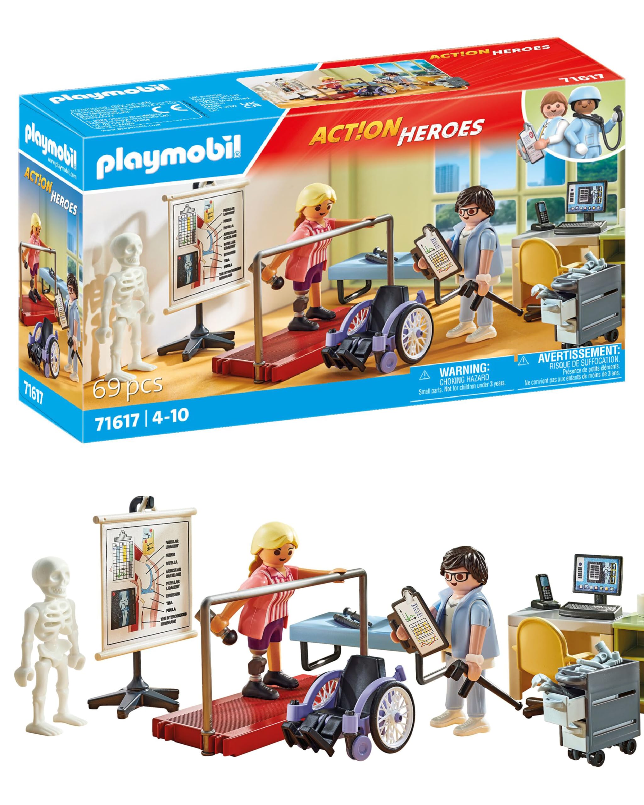 Playmobil Orthopedic exam table supports imaginative medical play
