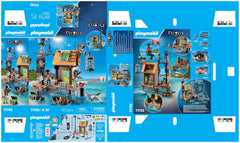 Playmobil Pirate Harbor accessories set completes swashbuckling adventures.
