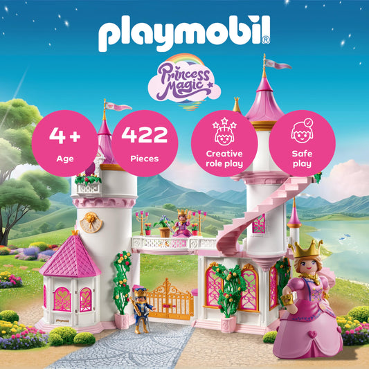 Playmobil Princess Castle throne room featuring two thrones.