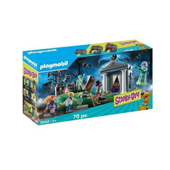 Playmobil Scooby-Doo cemetery coffin adds surprising reveals and interactive fun.