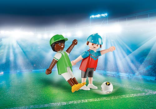 Playmobil soccer net and ball for quick, dynamic soccer sessions