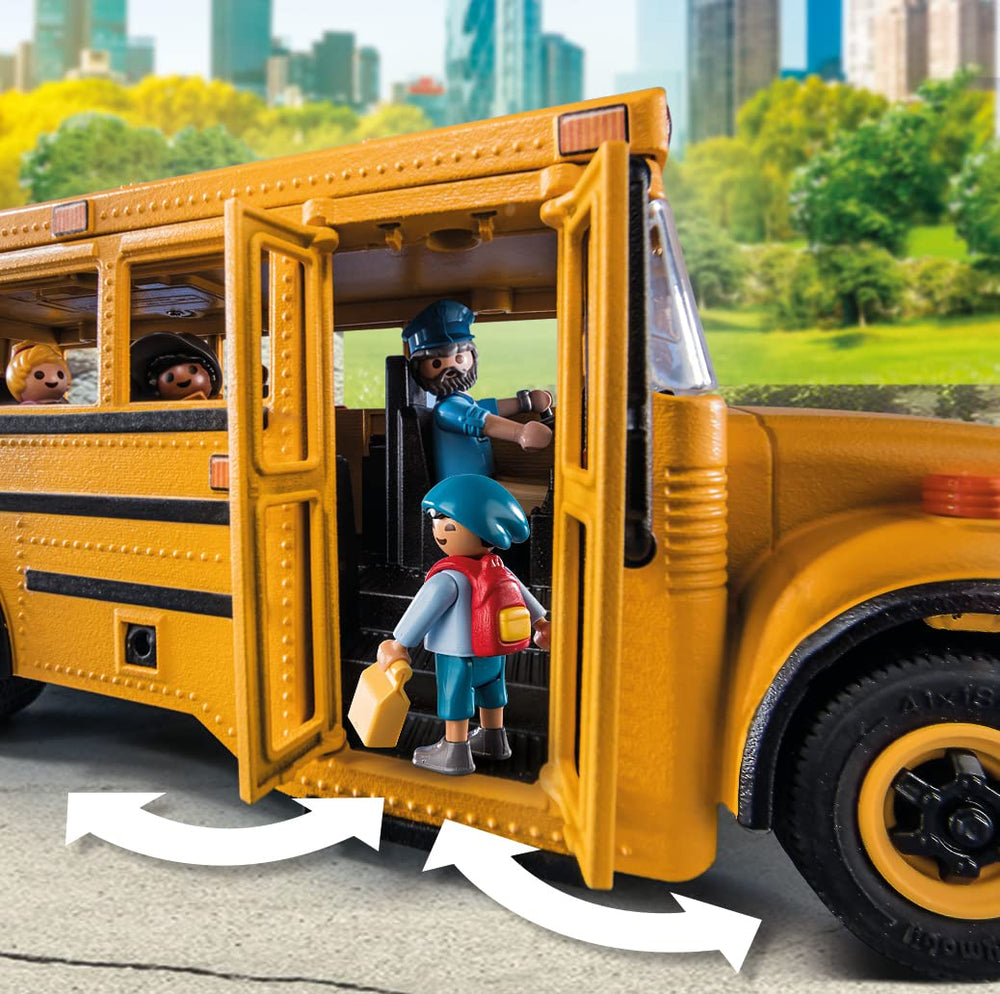 Playmobil student figures enrich group classroom storytelling.