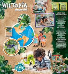 Playmobil Wiltopia AR selfie with animal projects wildlife into your room.