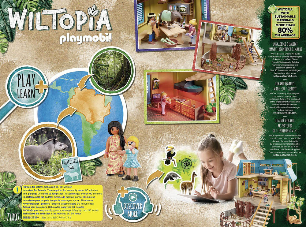 Wiltopia clinic fully equipped with medical tools for role play