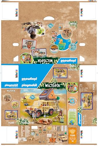 Playmobil Wiltopia eco-friendly materials pack highlighting sustainability