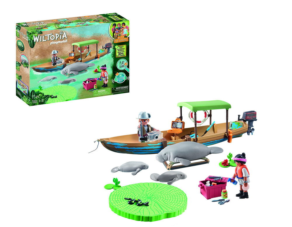Playmobil Wiltopia first aid kit; realistic rescue prep on board
