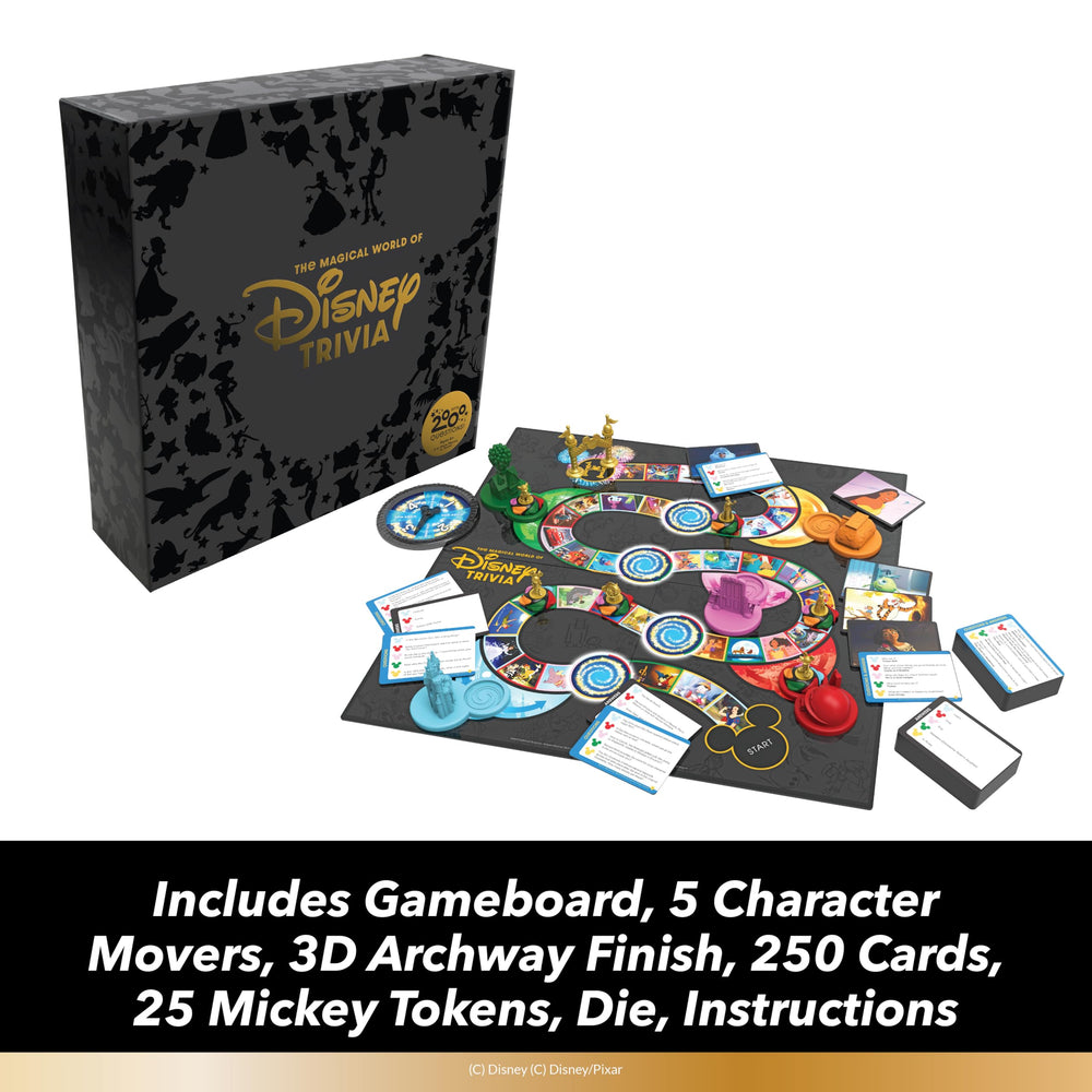 PlayMonster Disney Trivia art cards display vibrant Disney art for storytelling.
