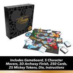 PlayMonster Disney Trivia art cards display vibrant Disney art for storytelling.