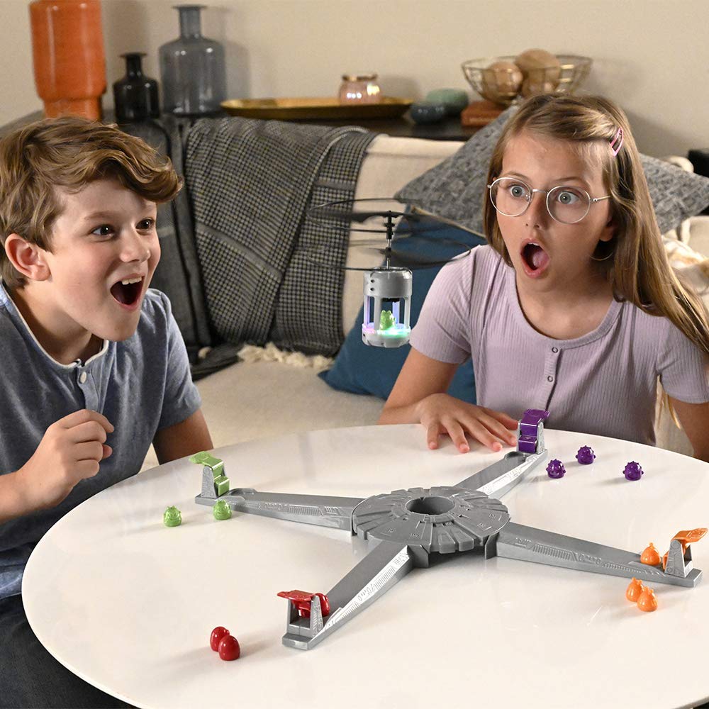 In-game race to launch aliens, stay engaged until the drone takes off.