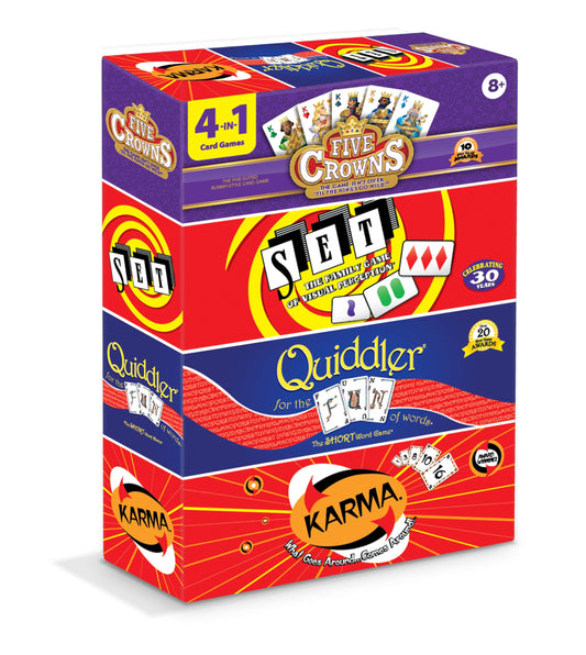 PlayMonster Five Crowns bundle cover for family game night