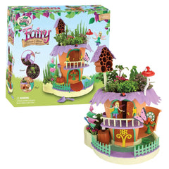 PlayMonster My Fairy Garden bottom water barrel captures water flow for interactive watering