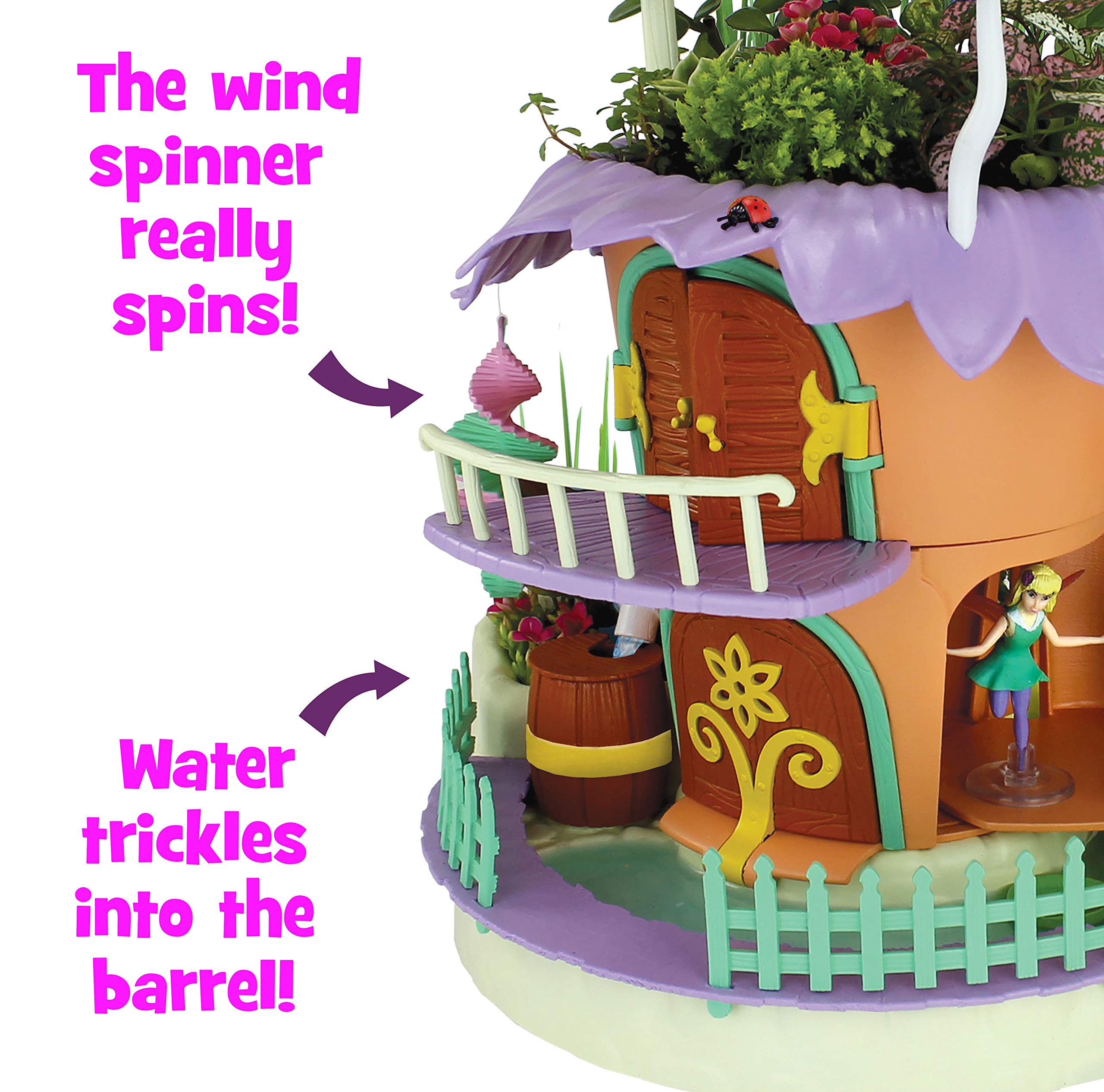 PlayMonster My Fairy Garden doors open for inside play and imaginative exploration