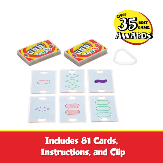 PlayMonster SET waterproof cards withstand outdoor use and beach trips.