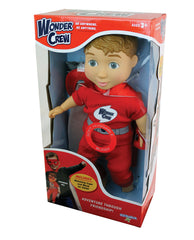 Will's soft-huggable body offers comforting, cuddle-friendly play experiences.