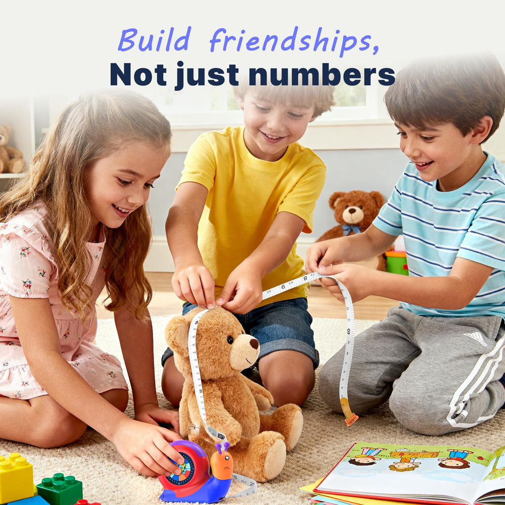 PLAYPARTY kid-safe design minimizes injuries during curious measuring sessions.