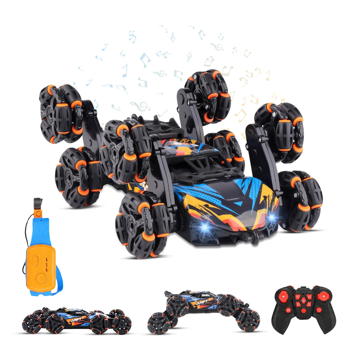 Playplen gesture-sensing RC stunt car for easy beginners and fast fun indoors