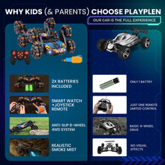 Playplen rechargeable battery keeps sessions longer with quick USB charging