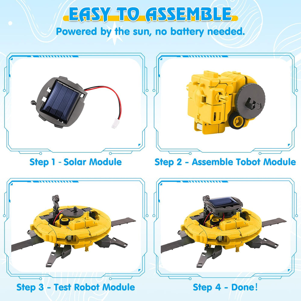 Clear instruction manual guides parents and kids through assembly.