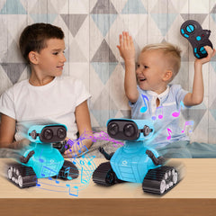 Playsheek Remote control for robot blue enhances kid-friendly play control.