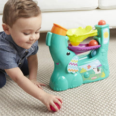 Playskool Chase 'N Go Ball Popper compact storage fits small play areas
