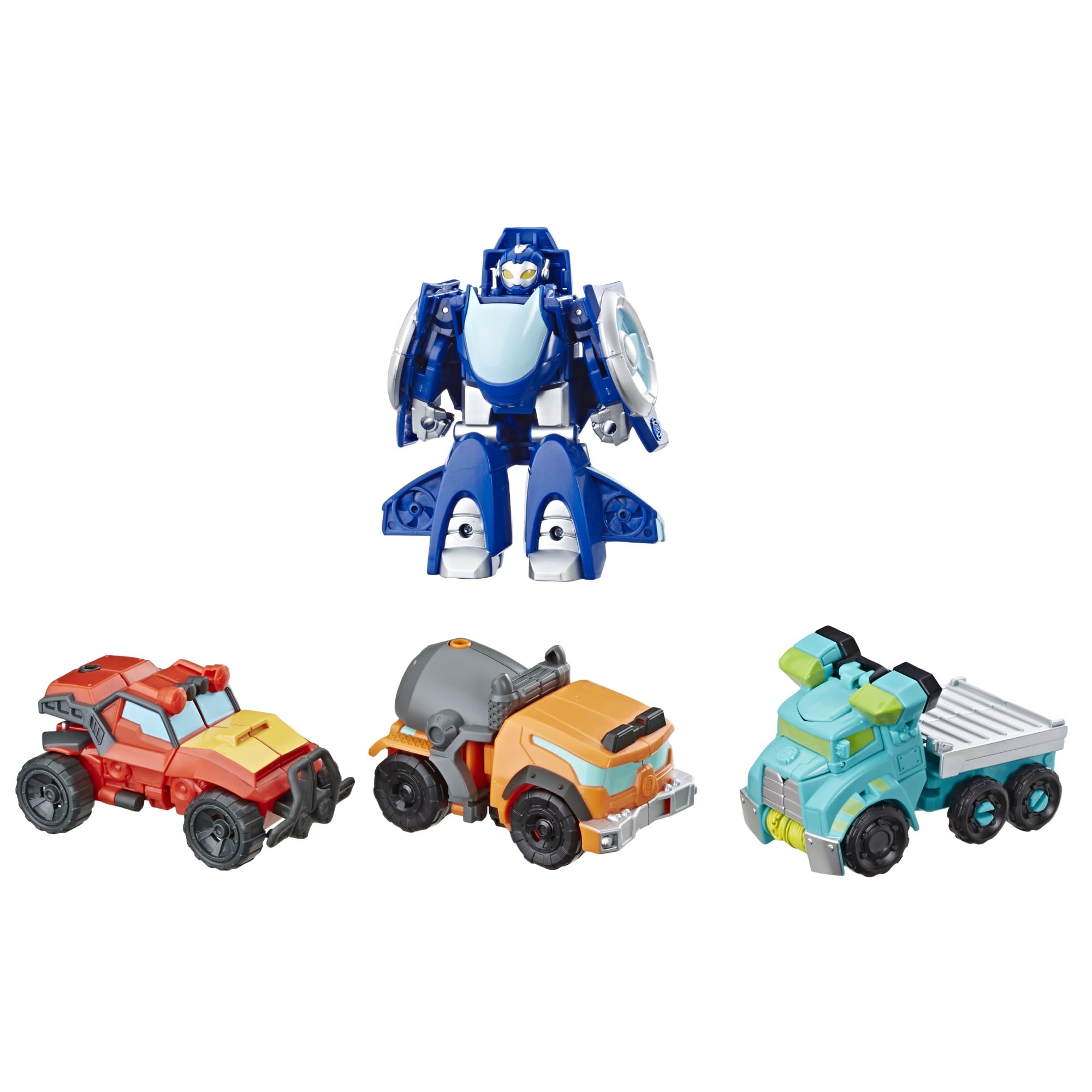 Playskool Heroes Transformers Rescue Bots Academy Hot Shot vehicle in motion