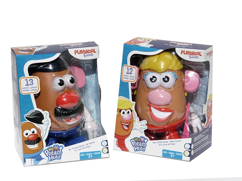 PlaySkool Mr. Potato Head mustache accessory adds playful personality during playtime.