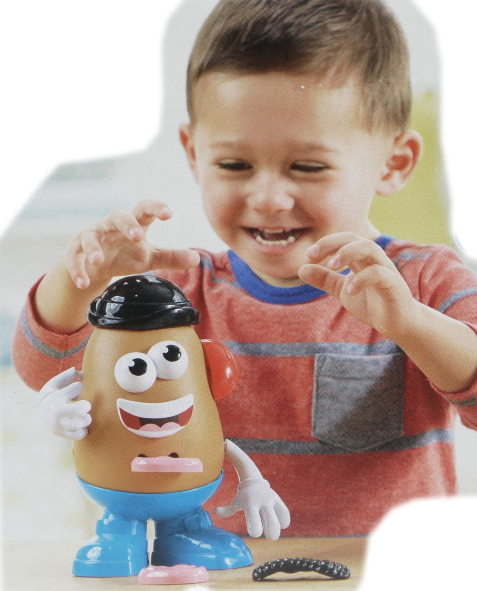 PlaySkool Mrs. Potato Head arms enable flexible posing for characters.