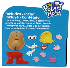 PlaySkool Mrs. Potato Head eyes help express moods in pretend play.