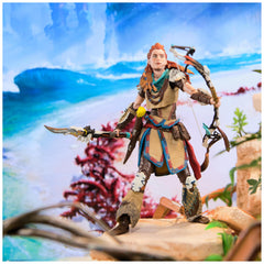 Aloy weapons set featuring bow, spear, and arrow for action setups.