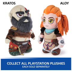 PlayStation Kratos collector plush scene with God of War theme for display