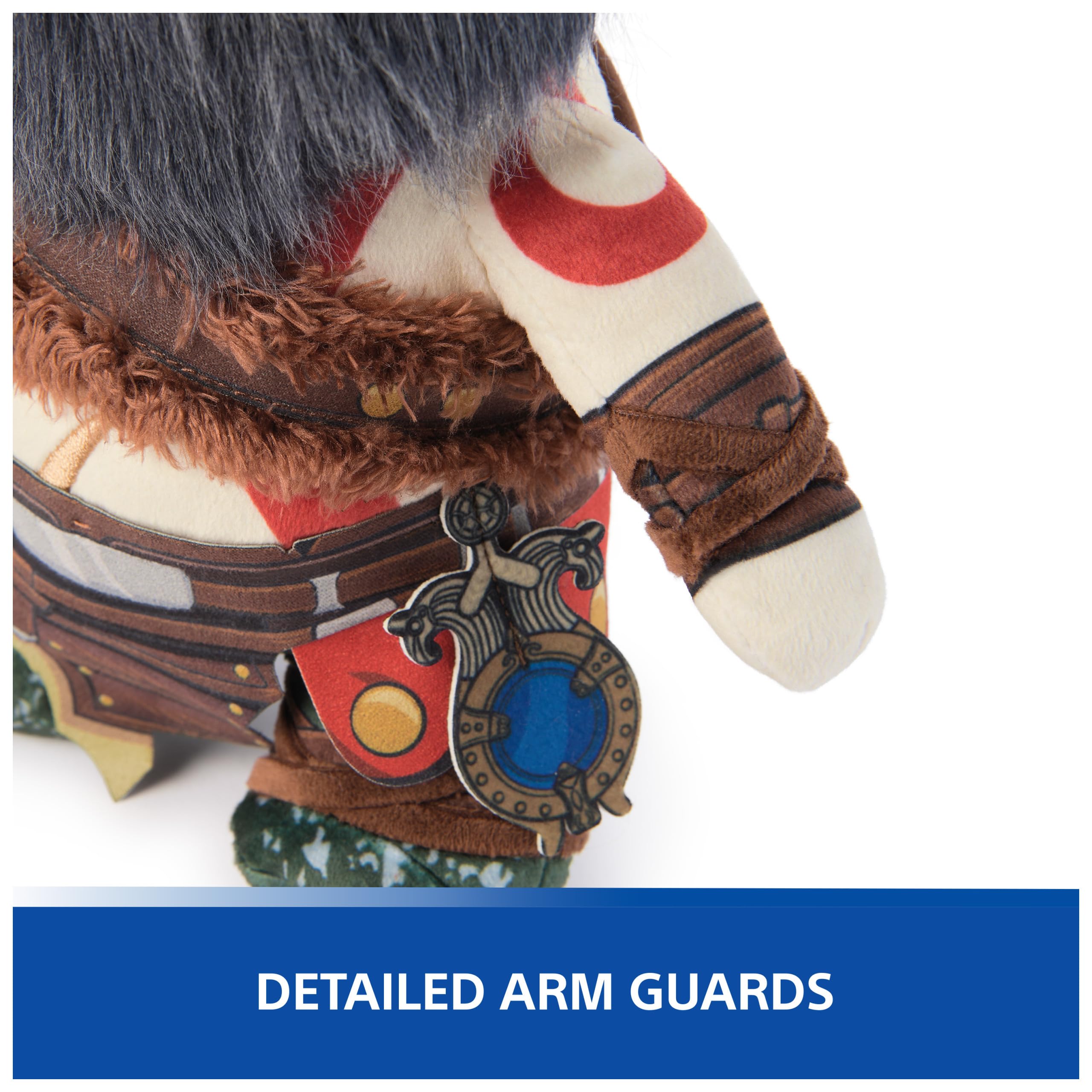 PlayStation Kratos collector plush soft premium materials for cuddly play