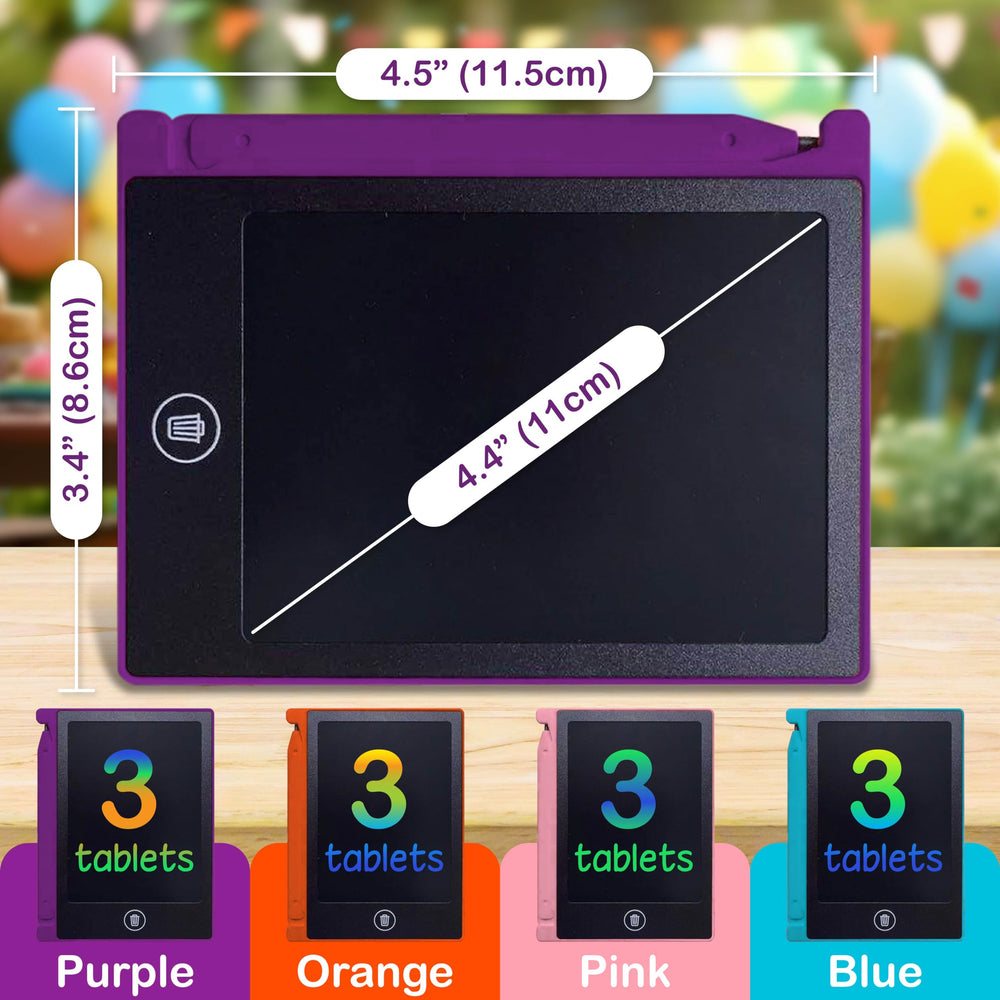 Playtapus LCD tablet side view highlights its thin, portable design.
