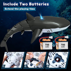 Playtigo shark remote with 40m range and precise controls
