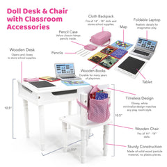 Playtime by Eimmie doll chair provides sturdy seating for dolls