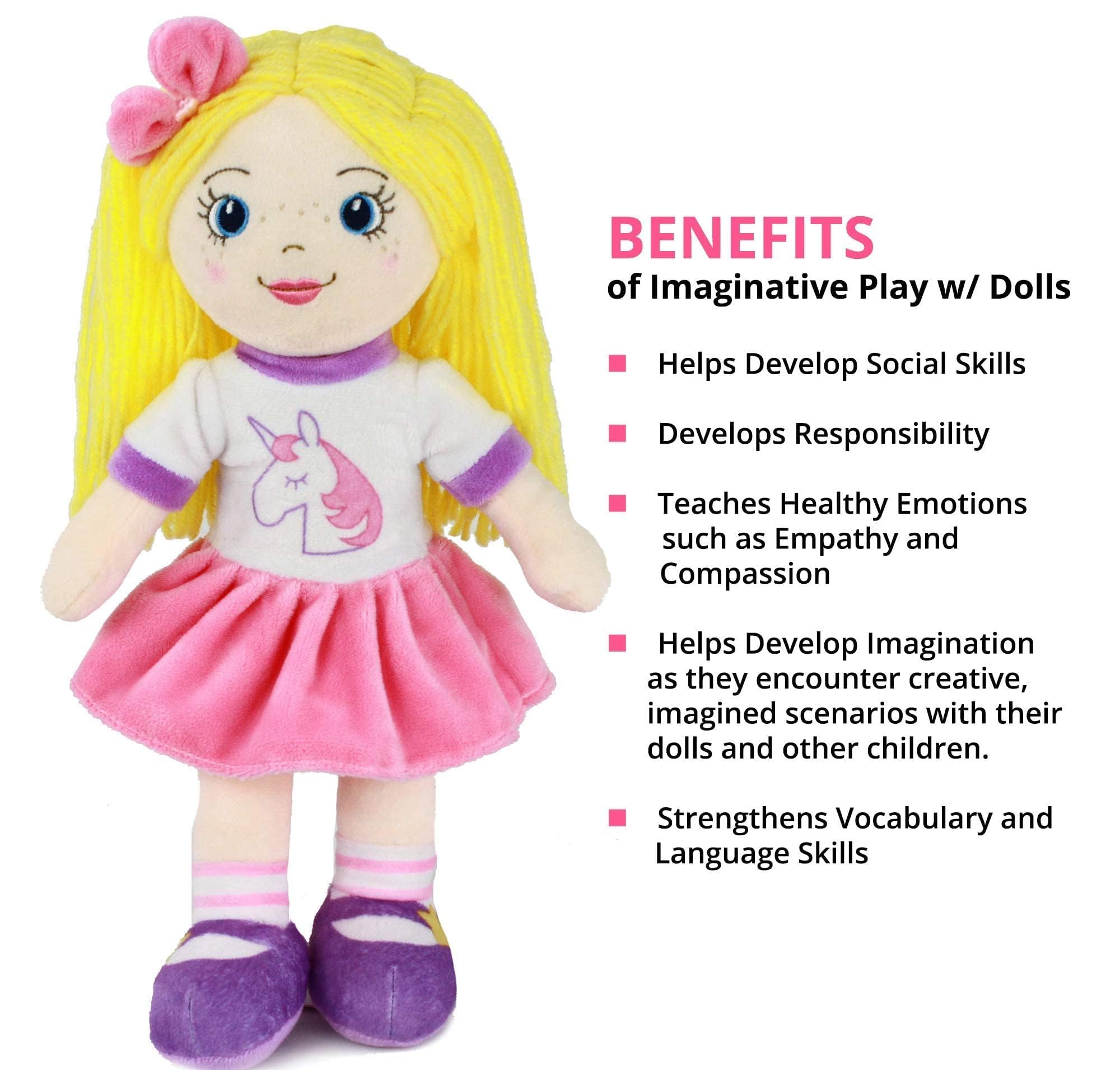 Playtime by Eimmie gift-ready-doll ideal for birthdays and baby showers.
