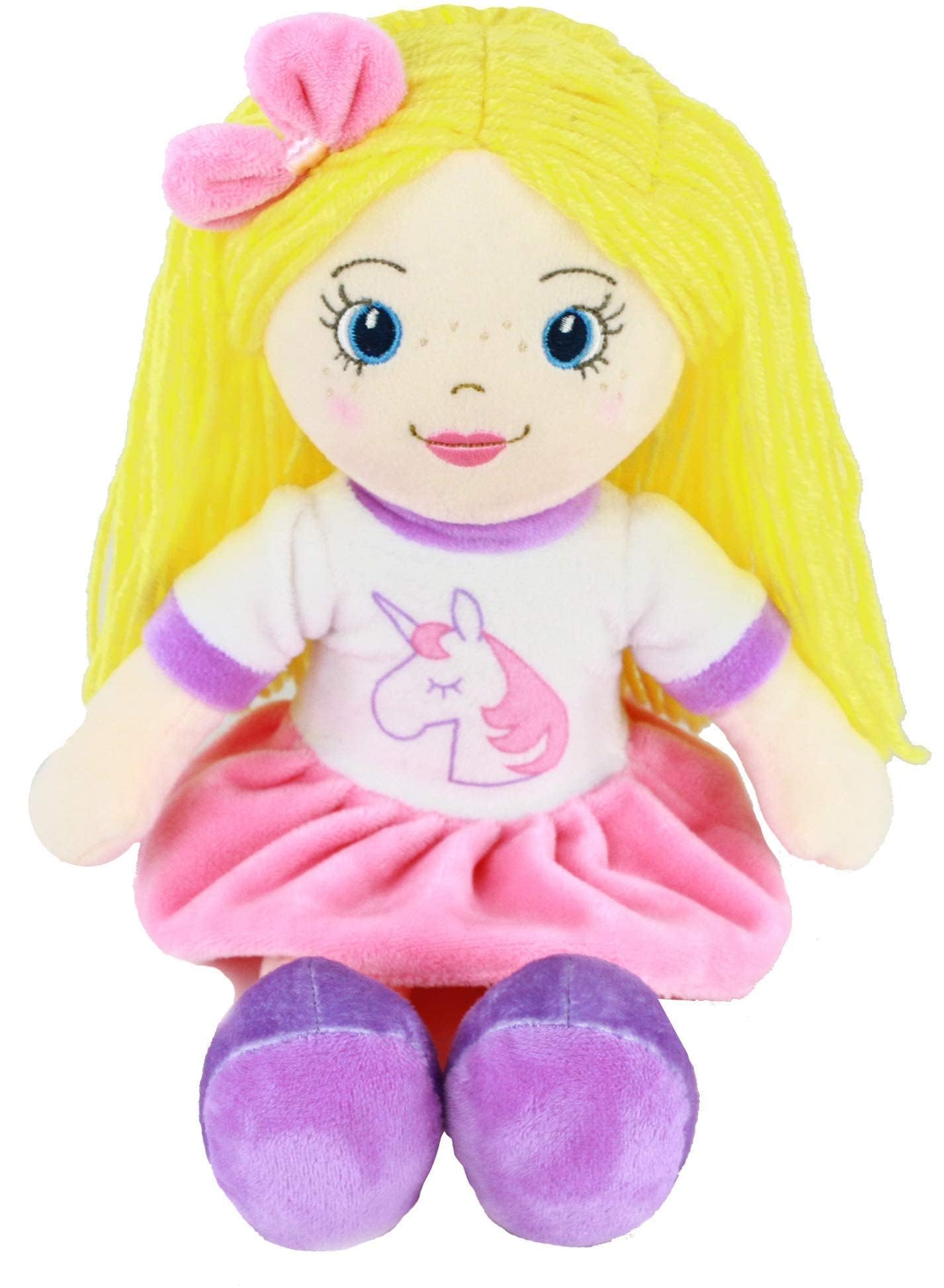 Playtime by Eimmie travel-friendly-doll accompanies kids on trips.