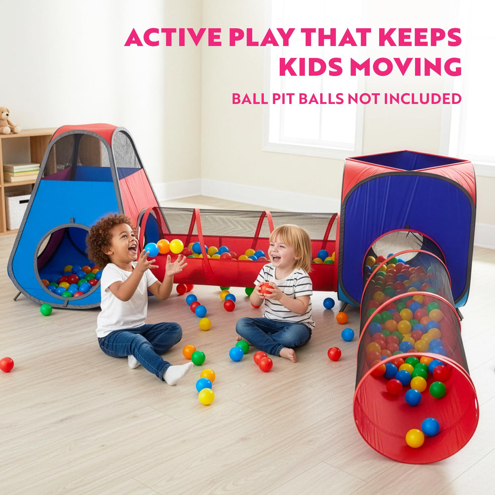 Playz durable 190T fabric and steel frame for safe, lasting playtime