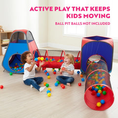 Playz durable 190T fabric and steel frame for safe, lasting playtime