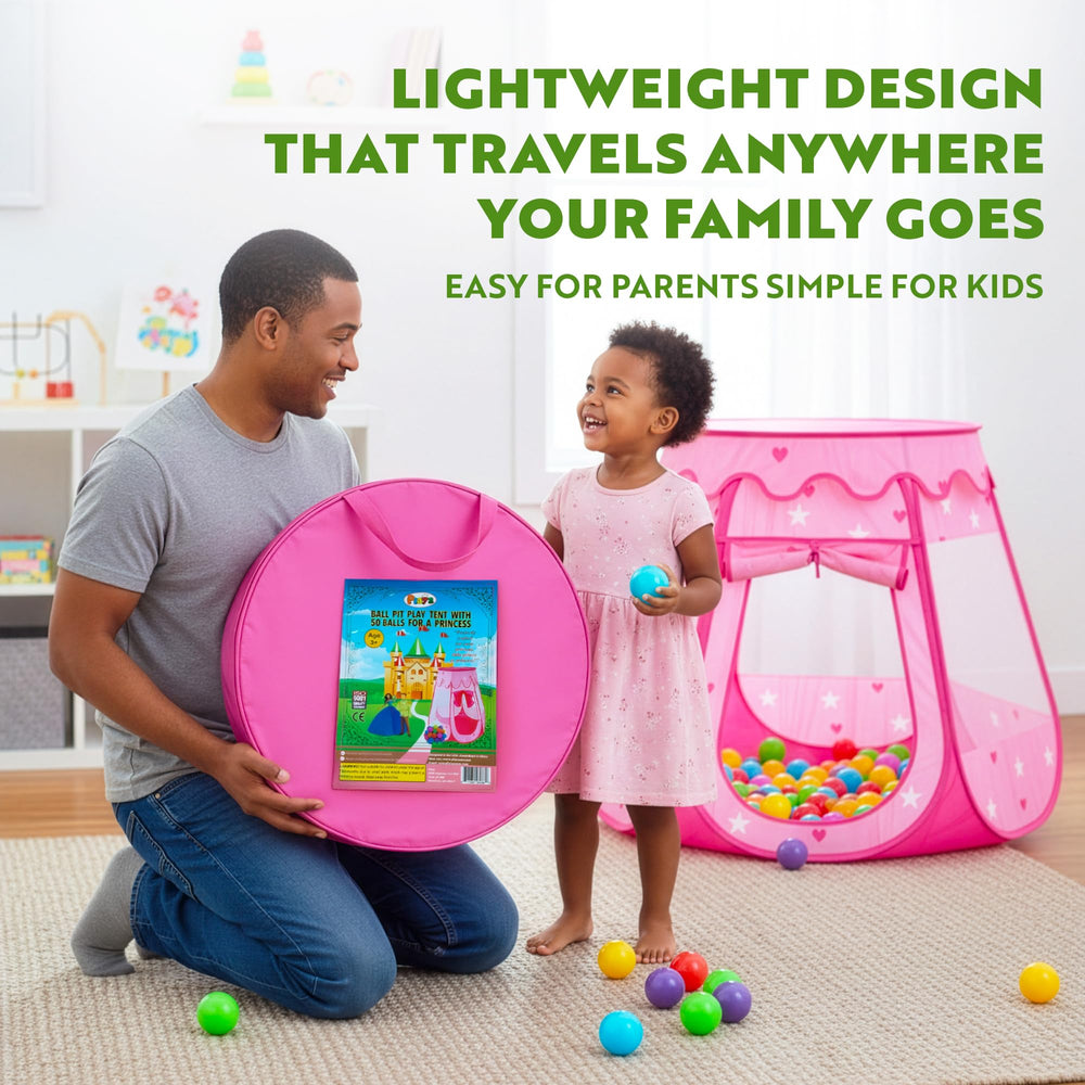 Playz tent suited for indoor and outdoor adventures.
