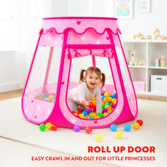 Playz pop-up design enables fast, easy assembly.