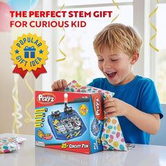 Playz illustrated manual guides budding engineers through safe circuit building