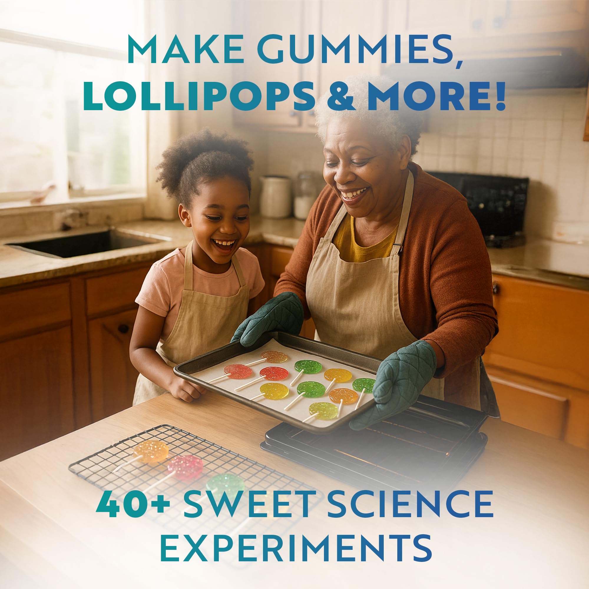 Playz Edible Candy Kit family activities blend science learning with tasty treats for shared fun.