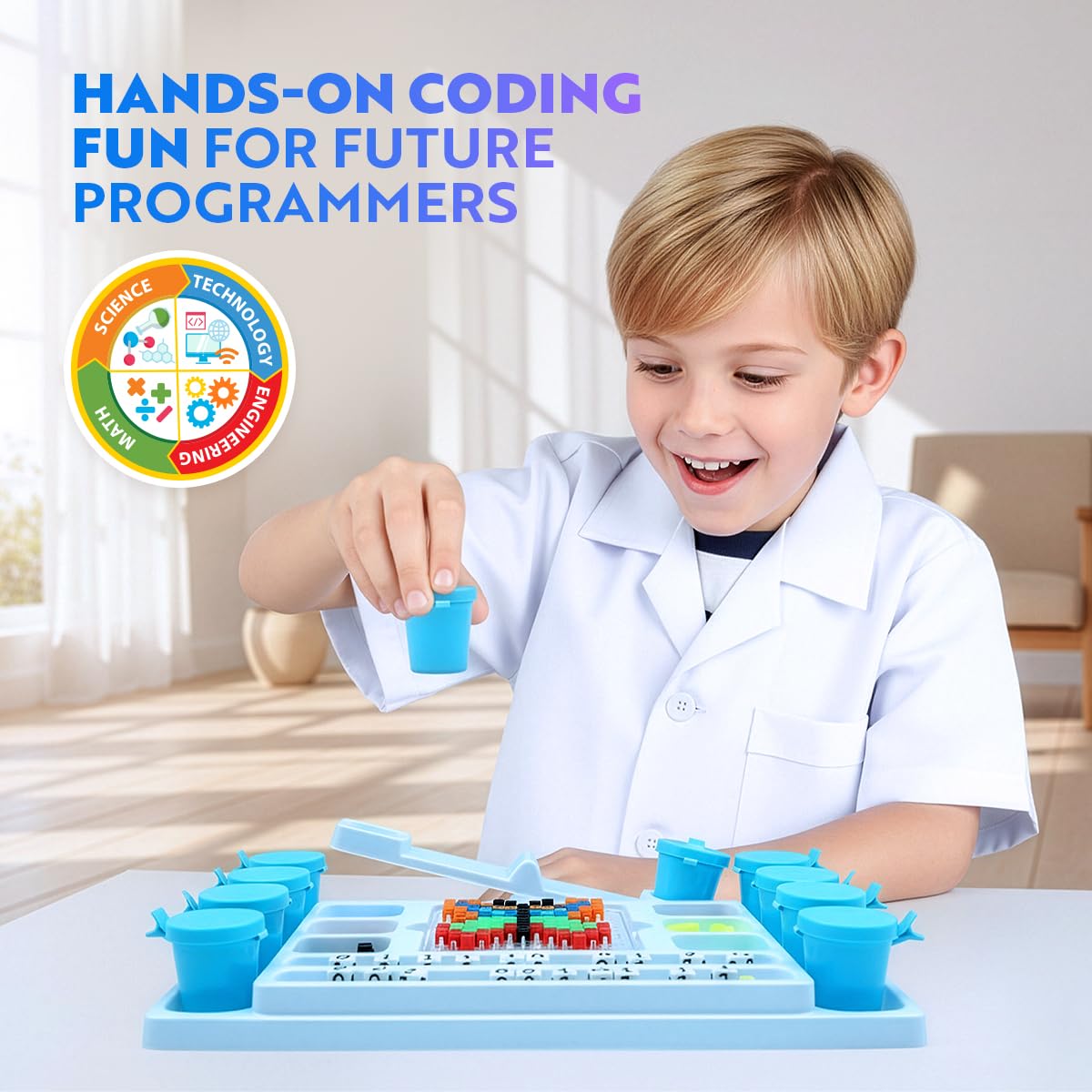 Playz kit encryption device project encourages problem solving and curiosity