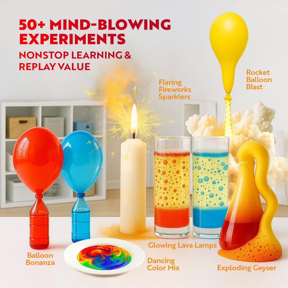 Playz Kaboom lab guide photos support parents and students through steps