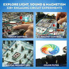 Playz LED lights and controls demo showing immediate visual feedback.