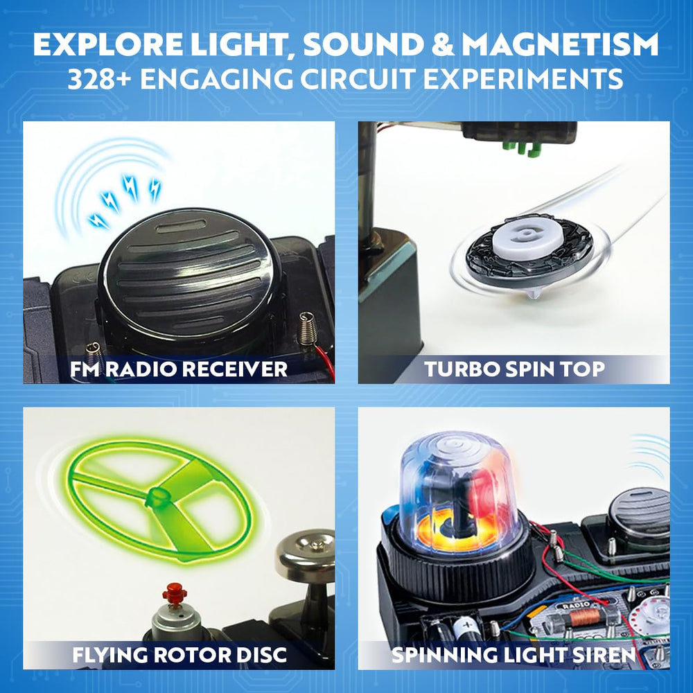 Playz magnetic assembly module illustrating magnetic science in action.