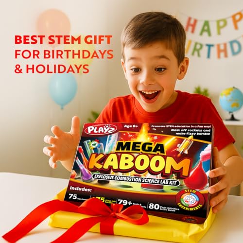 Playz Mega Kaboom gift-ready kit for birthdays and holidays